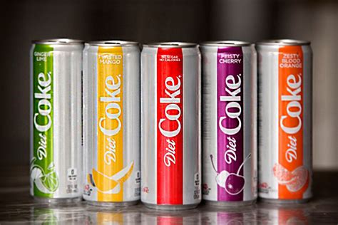 Diet Coke New Flavors: Ginger Lime, Feisty Cherry, Zesty Blood Orange ...