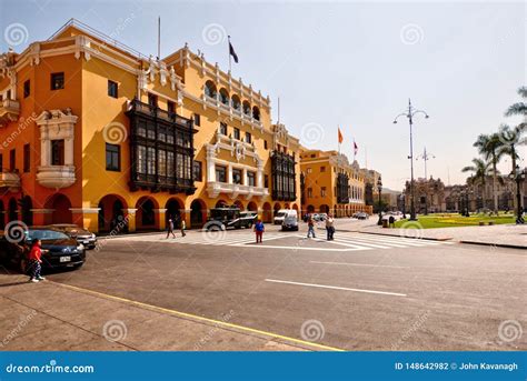 View of Main Square in Central Lima Peru Editorial Photography - Image of square, relax: 148642982