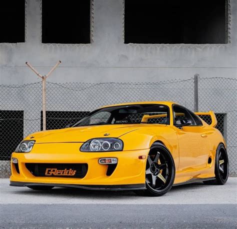 Sick Yellow 2JZ Toyota Supra MK4 | Toyota supra, Supra, Toyota supra mk4