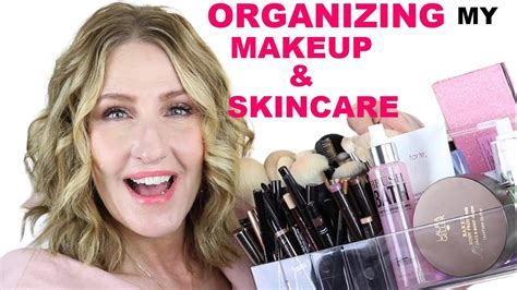 MAKEUP SKIN CARE BATHROOM ORGANIZATION | Skin care, Makeup skin care, Skin makeup