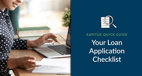 Small Business Loan Application Checklist - Kapitus