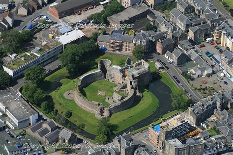 Rothesay Castle aerial view, Ancestral Home. | Scotland castles, Aerial ...