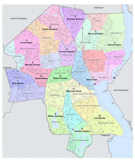 Providence Zip Code Map - Map Of Rose Bowl