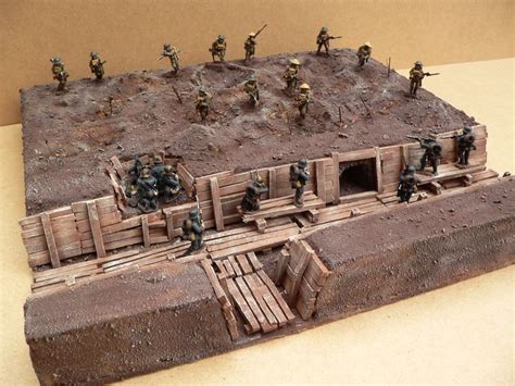 ww1 trenches - Yahoo Image Search results Military Figures, Military Diorama, Forte Apache ...