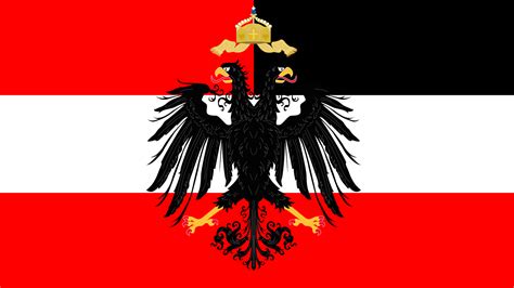 Flag of the Austro-German Union : r/vexillology