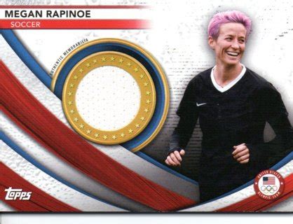 Free: 2020 Topps Olympics Megan Rapinoe Relic Card - Sports Trading ...