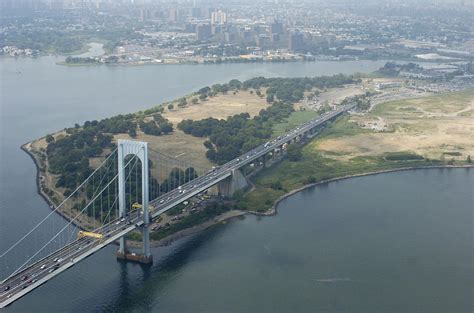 Aerial View Of The Whitestone Bridge by New York Daily News Archive