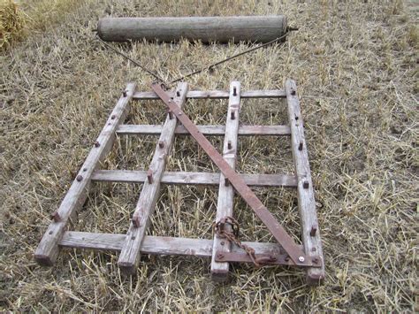 Wooden harrows – Scottish agricultural implement makers