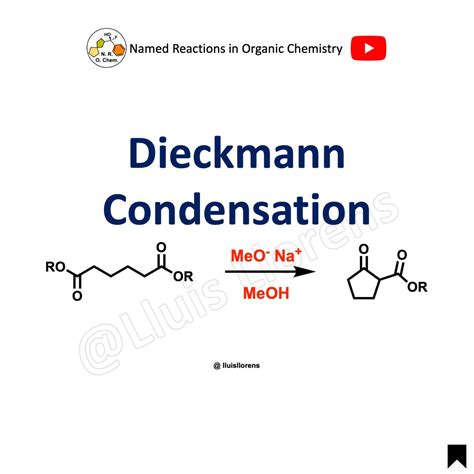 Dieckmann Condensation - NROChemistry