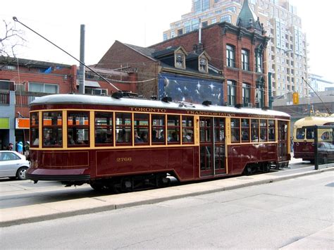 Peter Witt streetcar Toronto in better days. Just missed the PCC car ...