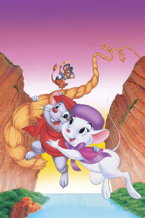 The Rescuers Down Under (1990) - Poster US - 2000*3000px