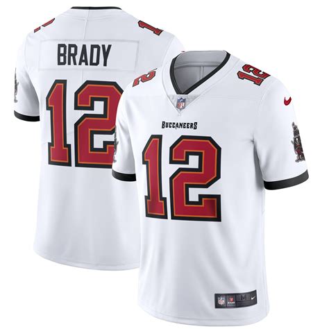 Men's Nike Tom Brady White Tampa Bay Buccaneers Vapor Limited Jersey