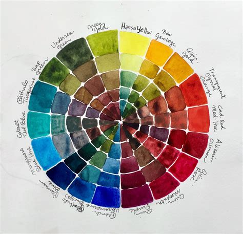 Crimson Color Chart