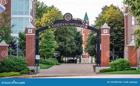 Saint Louis University Campus - ST. LOUIS, USA - JUNE 19, 2019 Editorial Photo - Image of ...