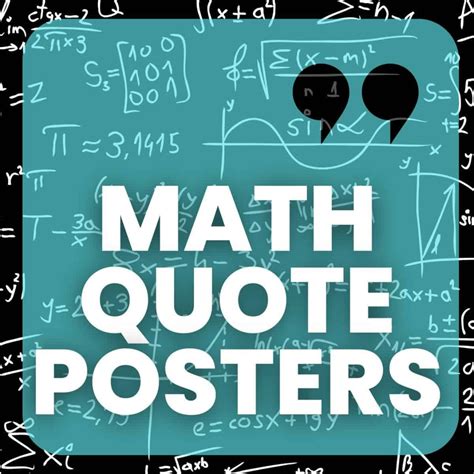 10 Math Quotes to Inspire and Motivate: Free PDF Posters