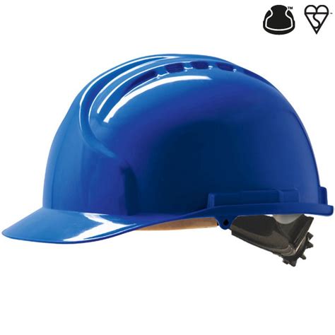 JSP MK7 Blue Electrical Safety Helmet - Workwear.co.uk