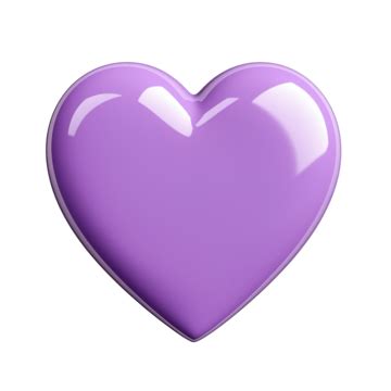 Purple Cartoon Heart Button, Heart Clipart, Cartoon Clipart, Button Clipart PNG Transparent ...