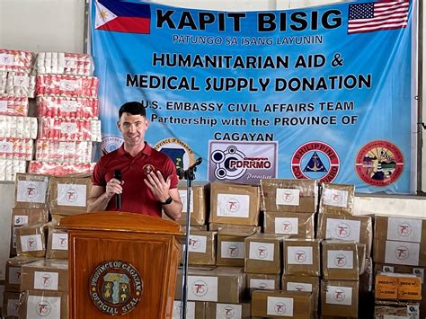 U.S. Donates Php 7.6 Million in Disaster Relief Supplies to Cagayan - U.S. Embassy in the ...