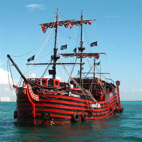 Jolly Roger Pirate Ship – Departure Point Tickets - Cancún | Tiqets.com