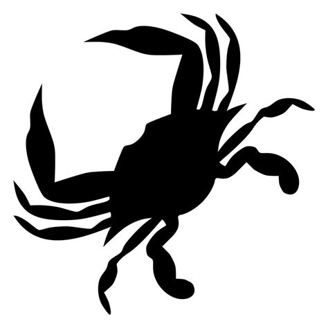 Designer Stencils Contemporary Crab Stencil (10 mil Plastic) FS069 ...