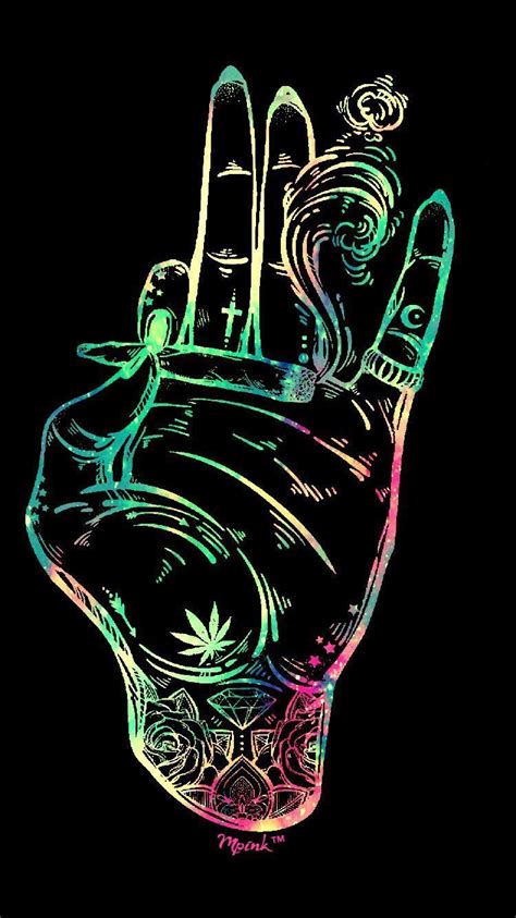 Neon Weed Wallpapers on WallpaperDog