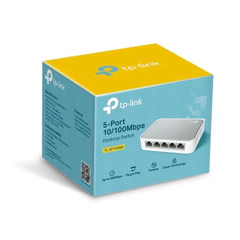 TP-LINK 5-Port 10/100Mbps Desktop Switch | TL-SF1005D | OS | Jordan