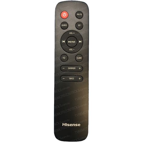 HS512 Genuine Original HISENSE SoundBar Remote Control EN512A5H WT0030305 | TV Remote Controls