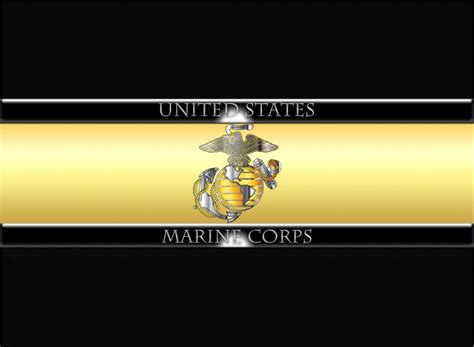 United States Marine Corps Eagle, Globe, And Anchor Military Desktop ...