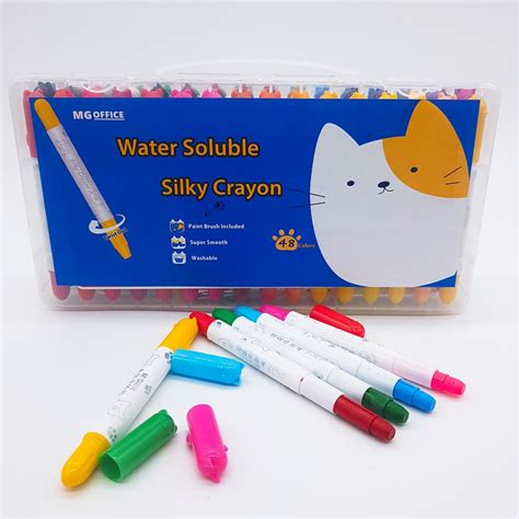 Cute Cat Crayons 48 colors - Life is Lessmore