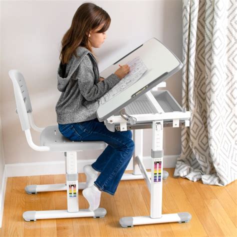 Height Adjustable Desk and Chair for Kids - Barwefurniture.com