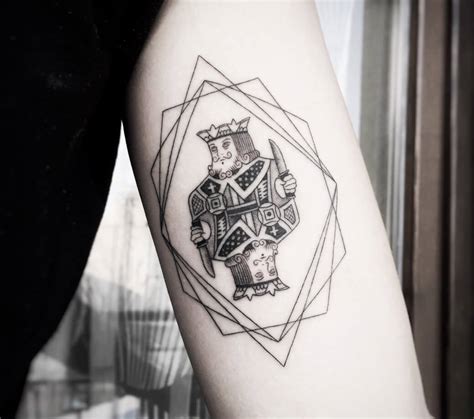 King Card tattoo by Balazs Bercsenyi | Photo 16790