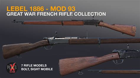 Lebel 1886 French Rifle Collection - iClone/Scenes & Props - Reallusion ...