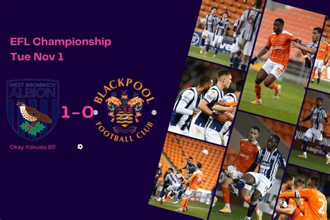 EFL Championship 2022/23: West Brom vs Blackpool - data viz, stats and ...