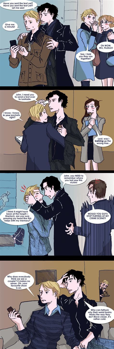 not a couple by johanirae.deviantart.com on @deviantART | Sherlock fandom