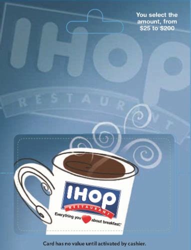 IHOP $25-$200 Gift Card, 1 ct - Kroger