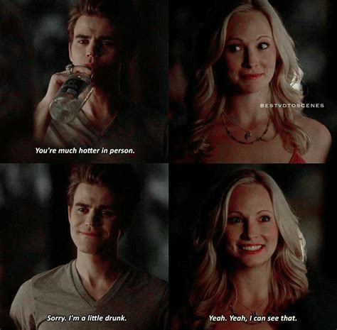 Stefan Salvatore and Caroline Forbes| the vampire diaries season 5 ...