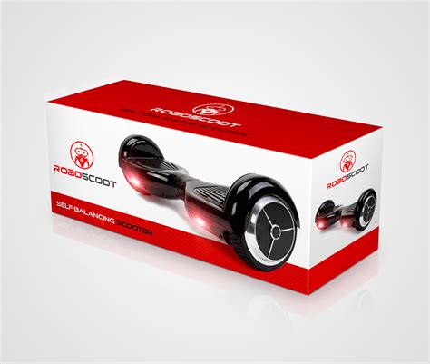 Hoverboard packaging design on Behance