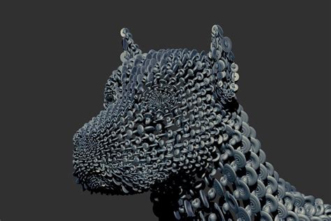 DOG WIREFRAME free 3D model | CGTrader