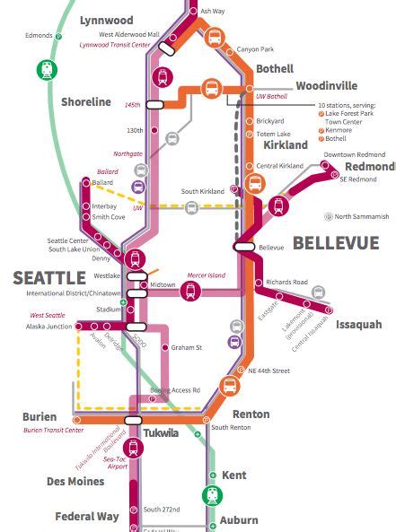 Seatac light rail route map - myteagent