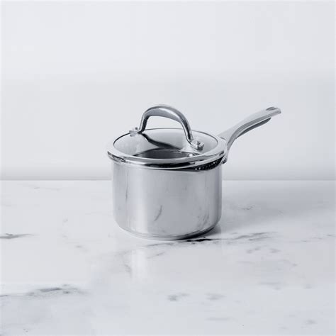 Buy Stainless Steel 16cm Saucepan with Lid | Nickel Free | Meyer – PotsandPans India