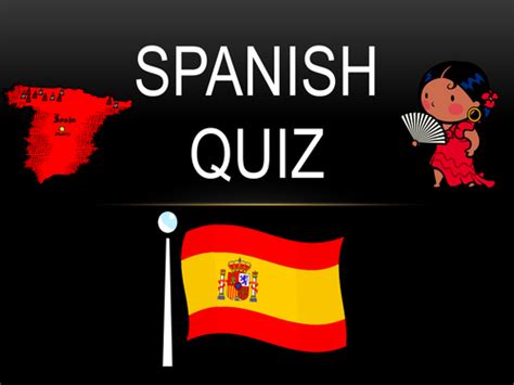 Spanish Quiz (with answers) | Teaching Resources