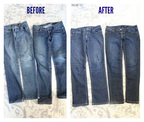 Brilliant Trick: Faded Jeans Look New Again - FARMHOUSE 40