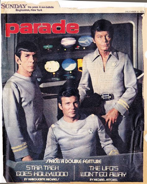 The Daily Scrapbook: Parade Magazine Cover! December 10, 1978 ...