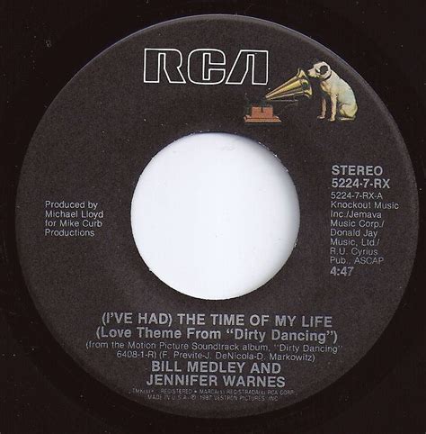 (I've Had) The Time of My Life - Bill Medley & Jennifer Warnes