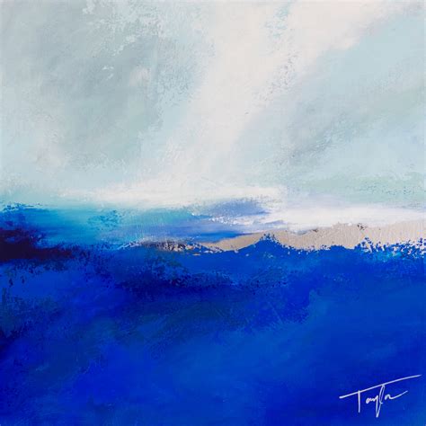 Deep Blue Sea. 20x20in — TKO PAINTINGS