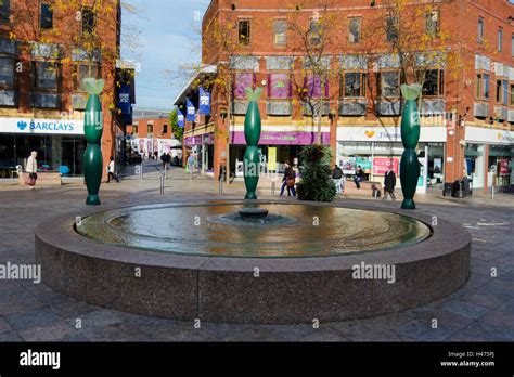 Warrington Town centre Stock Photo - Alamy