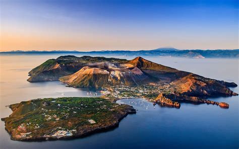 Download Volcanic Island Vurcanu Vulcano Island Aeolian Islands Italy Village Islet Nature ...