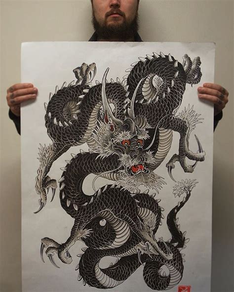 Japanese Dragon Artwork