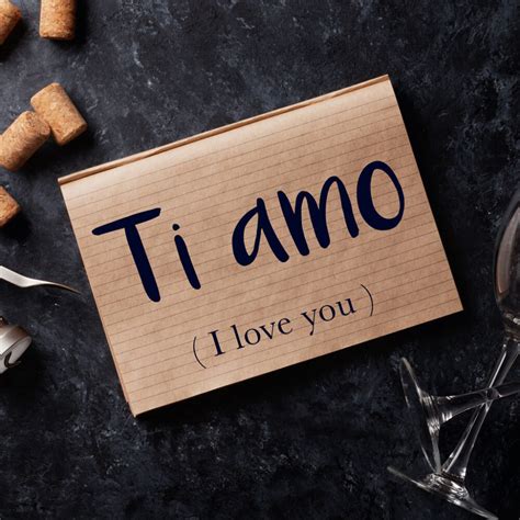 Italian Phrase of the Week: Ti amo (I love you) – Daily Italian Words