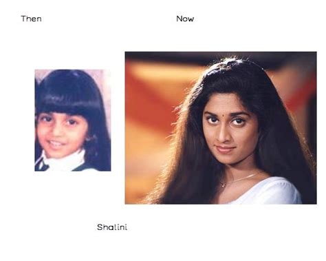 BOLLYWOOD SCREENS: tamil top actress shalini childhood photos